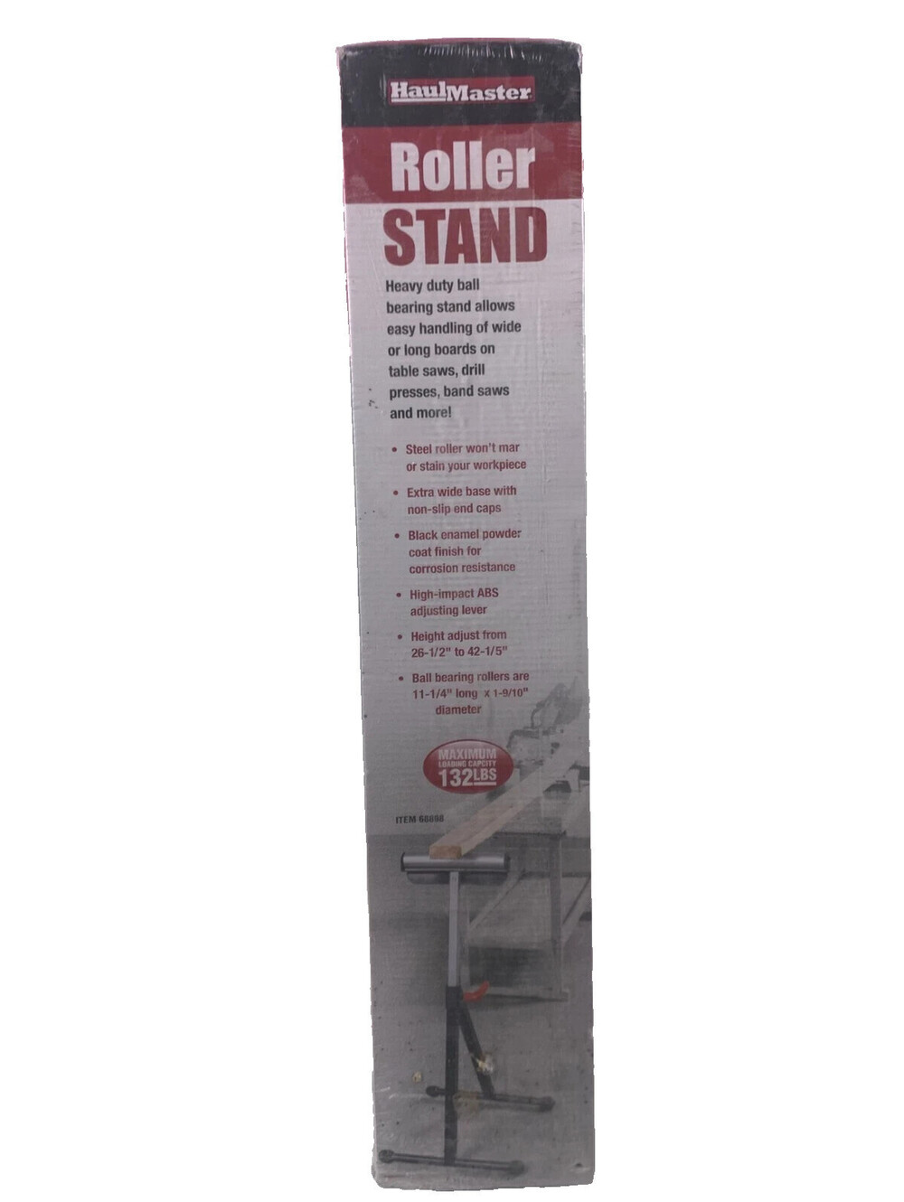 Haul Master Capacity Roller Stand, 132 lb Item 68898 - New